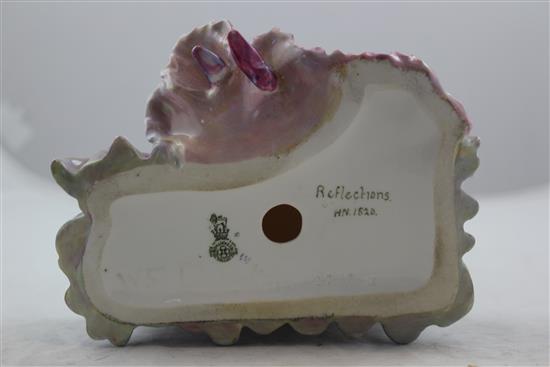 A rare Royal Doulton figure Reflections, model no.HN1820, 12cm